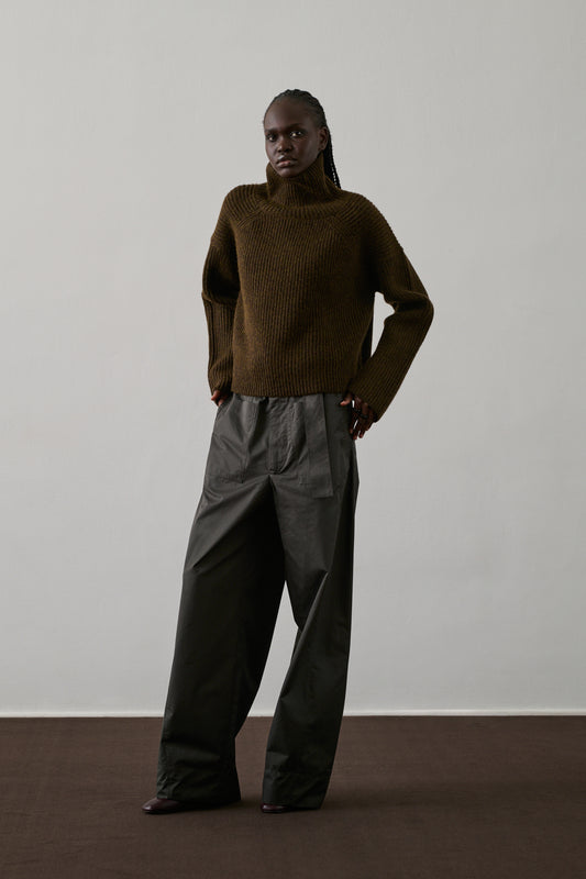 Pull Flynn - Marron Chiné - Laine - Femme
