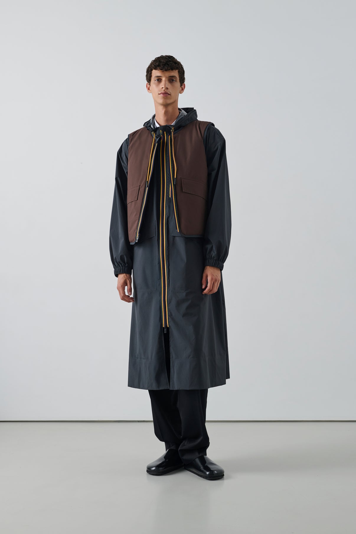 Blouson Wes - Anthracite/Chocolat - Femme vue 6