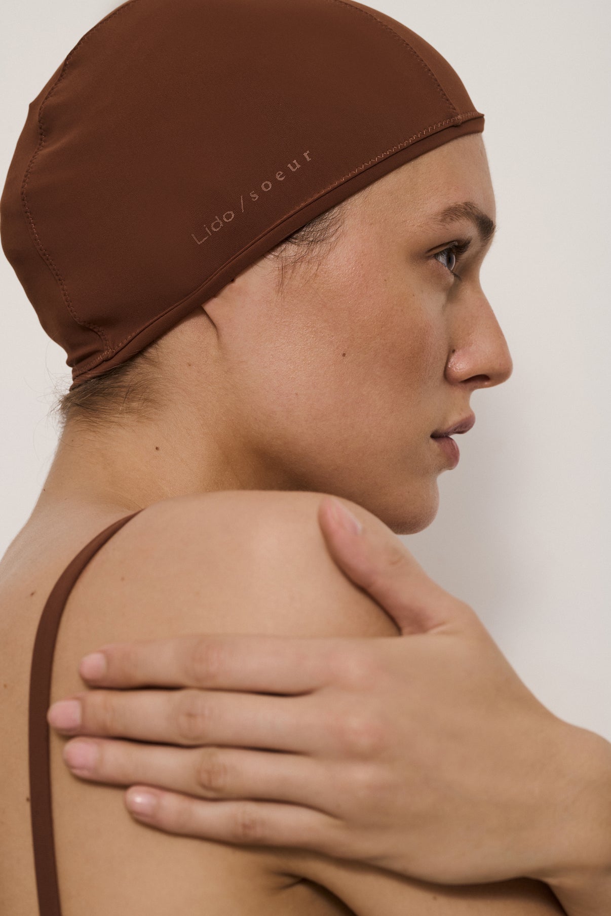 LA BROWN CUFFIA SWIM CAP vue 1